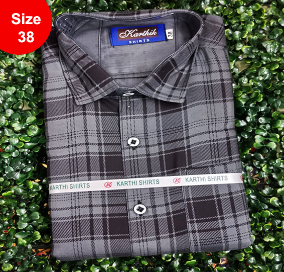 Men's Awesome Black Checked Jacket